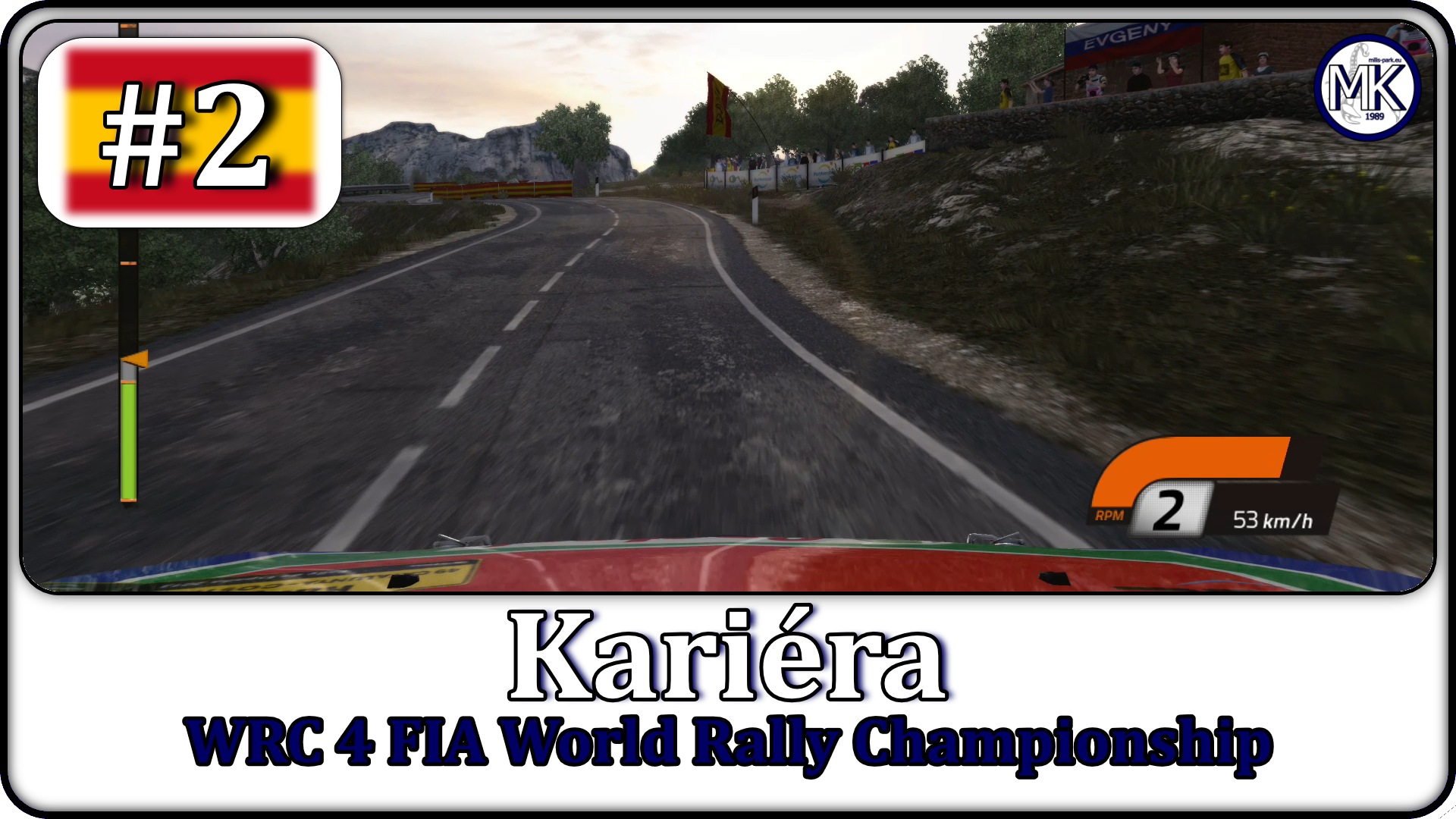 WRC 4 Kariéra – 2.díl – Úzké cesty Španělska